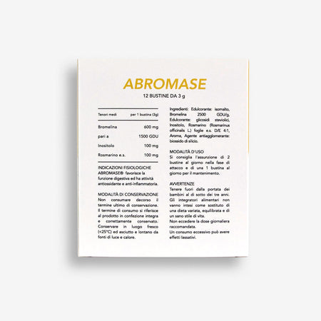 Abromase Integratore per La Circolazione E Benessere Muscolare 12 Bustine