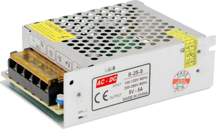 Ac 220v Dc 5v Alimentatore 5A 30W Stabilizzato Switching Trimmer Commercio Industria e Scienza/Impianti elettrici/Cablaggio e collegamenti/Alimentazione elettrica industriale Zencoccostore - Formia, Commerciovirtuoso.it