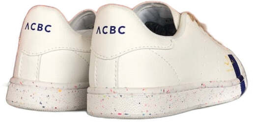 ACBC Sneaker uomo BIOMILAN bianca con dettaglio blu