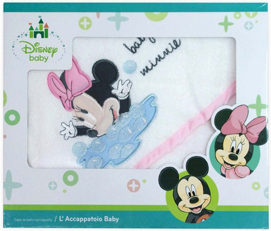 Accappatoio-Baby-a-Triangolo-in-Spugna-Disney-Minnie