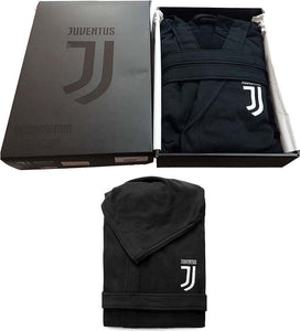 Accappatoio Nero Uomo Juventus Official Premium Con Cappuccio Spugna Di Morbido Cotone Moda/Uomo/Abbigliamento/Pigiami e abbigliamento da notte/Accappatoi La Bottega del Risparmio - Bari, Commerciovirtuoso.it