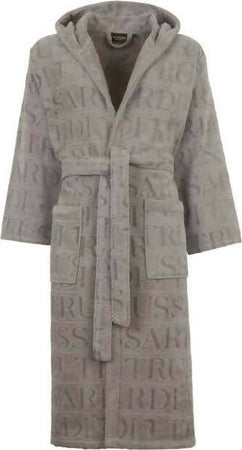 Accappatoio trussardi overlogo unisex in spugna di puro cotone jaquard con cappuccio tasche e cinta capo di alta qualità Casa e cucina/Tessili per la casa/Biancheria da bagno/Asciugamani/Set di asciugamani Puleo Casa - Palermo, Commerciovirtuoso.it