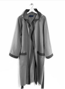 Accappatoio Unisex In Microfibra Caleffi Tecno Serie Spugnissima Con Cappuccio E Fascia Cintura In Vita Moda/Uomo/Abbigliamento/Pigiami e abbigliamento da notte/Accappatoi Puleo Casa - Palermo, Commerciovirtuoso.it