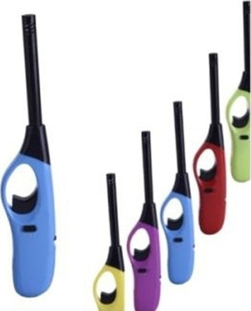 Accendino-Xl-Accendigas-Ricaricabile-A-Becco-Lungo-Colorato-20-Cm