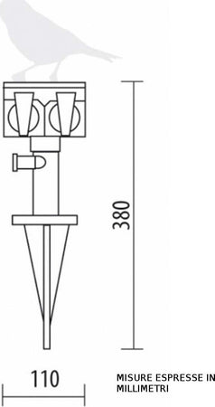 Accessorio-Lampadari-Bartalini-PAR-PRESA-DB.0023-duralighting-presa-picchetto-terra-moderno