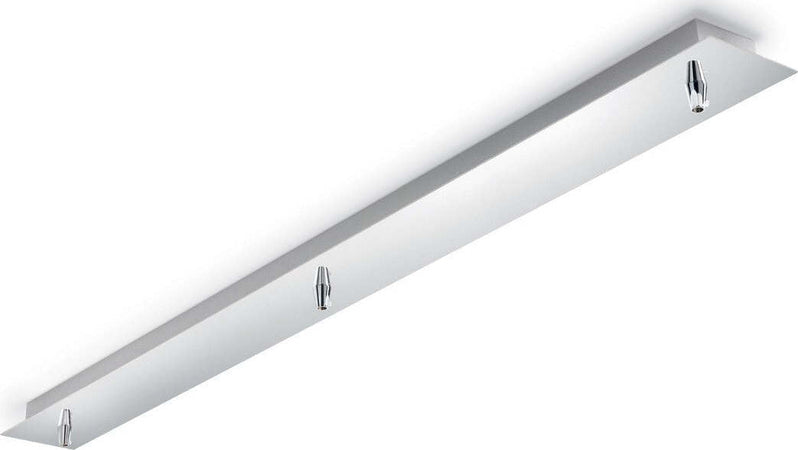 Accessorio-moderno-Ideal-Lux-ROSONE-LINEARE-SP3-metallo-ancoraggio-soffitto