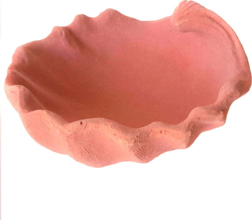 Accornero Home Svuotatasche Rosa Finitura Materica a Forma Di Conchiglia Soprammobile Idea Regalo Lunghezza 15 Cm Casa e cucina/Decorazioni per interni/Accessori decorativi/Ciotole decorative Ideart - Valdilana, Commerciovirtuoso.it