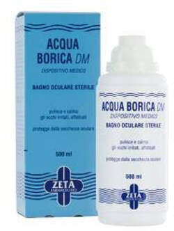 Acqua borica bagno ocul ster