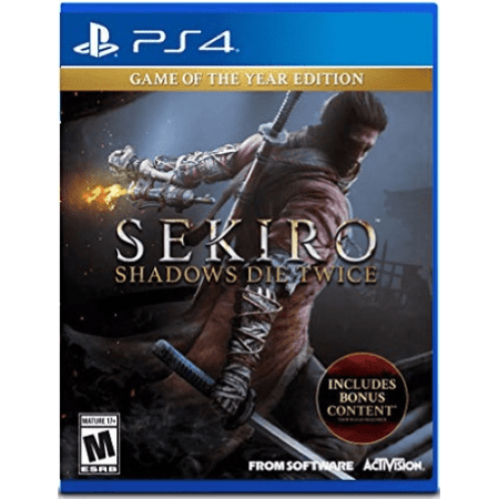 Sekiro Shadows Die Twice Game Of The Year (Goty) PS4 UK Usato