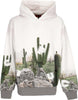 ACUPUNCTURE-Felpa-Leggera-Cappuccio-Uomo-Cactus-Hoodie-Brown-da-uomo