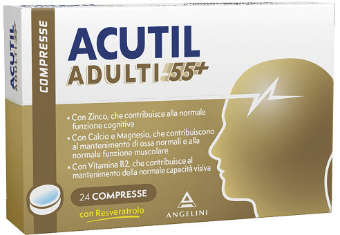 Acutil adulti 55+ 24 compresse