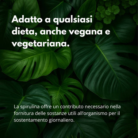 Spirulina Turbo Dimagrante – Integratore per Perdita di Peso – Riduce Fame Nervosa – Ultra Dimagrante Forte e Veloce – 60 Compresse 500mg – AlohaLabs