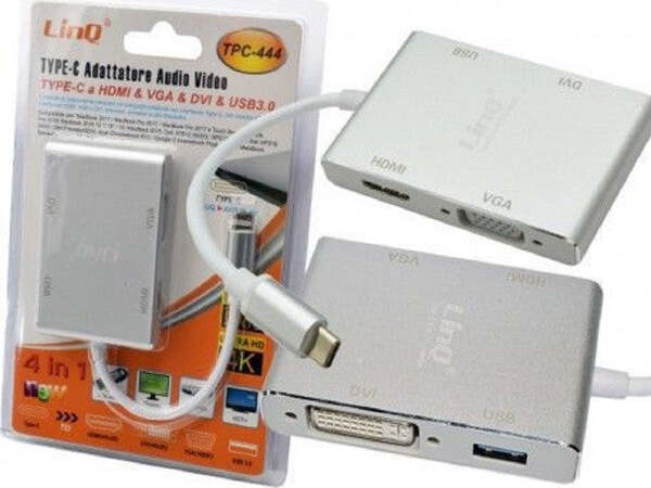 Adattatore-Convertitore-Audio-Video-4in1-Da-Type-c-A-Vga-Hdmi-Dvi-Usb3.0-Tpc-444