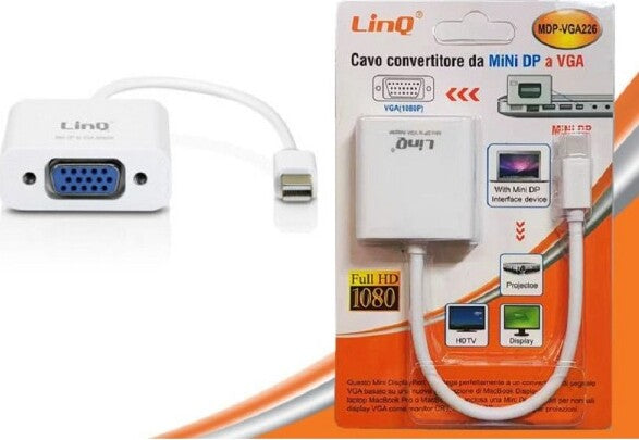 Adattatore-Convertitore-Cavo-Da-Mini-Displayport-Mini-Dp-A-Vga-Monitor-Mdp-vga226