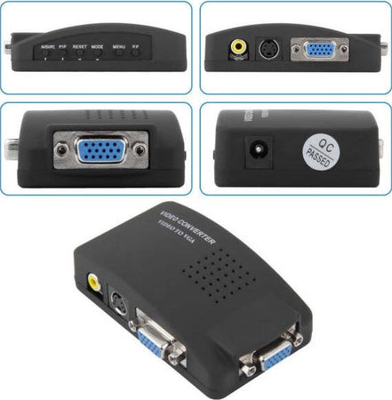 Adattatore-Convertitore-Video-Da-Vga-Rca-S-video-In-Vga-Out-Pc-Notebook-Nero