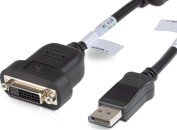 Adattatore Originale HP da DisplayPort a DVI-D HP per TV e Monitor PC