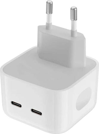 Adattatore-Smartphone-Doppia-Ricarica-Caricatore-35W-Alimentatore-Presa-USB-CtoC