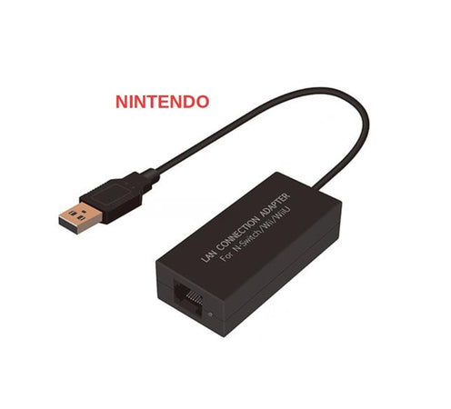 Adattatore LAN per NINTENDO SWITCH - Wii - Wii U