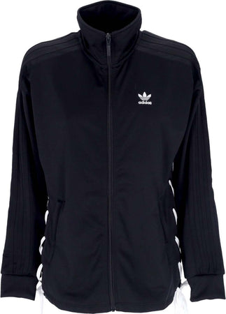 Adidas-Giacca-Tuta-Donna-Laced-Tracktop-Black-da-donna