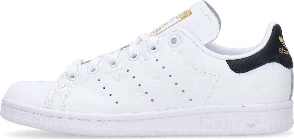 Adidas-Scarpa-Bassa-Donna-Stan-Smith-W-Cloud-White/core-Black/gold-Metallic-da-donna