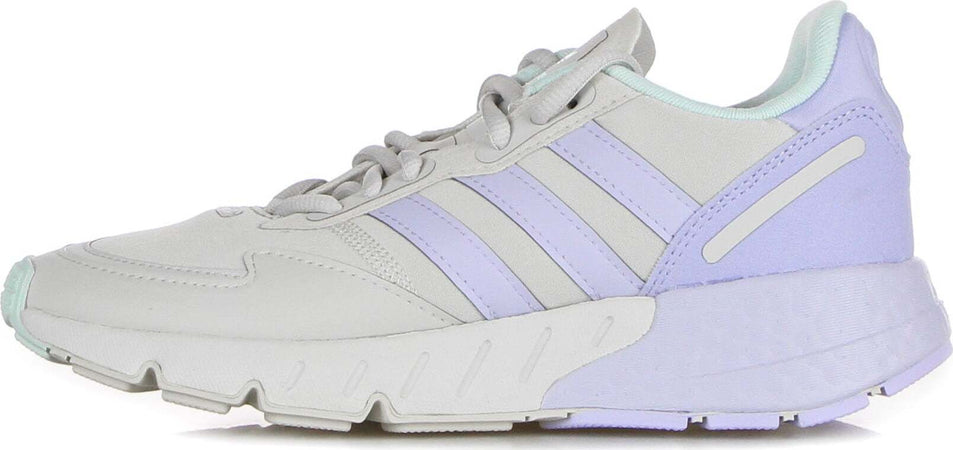 Adidas-Scarpa-Bassa-Donna-Zx-1k-Boost-W-Grey-One/violet-Tone/halo-Mint-da-donna