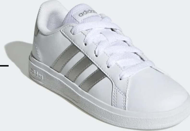 Adidas Scarpe Donna Grand Court Bianche E Argento Sneaker Casual Con Lacci E Suola in Gomma Moda/Donna/Scarpe/Sneaker e scarpe sportive/Sneaker casual D'Avanzo Clazature - Nola, Commerciovirtuoso.it
