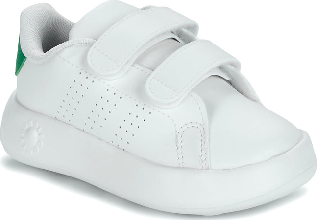 Adidas-Sneakers-Bimbo-Scarpe-Advantage-Infant-Bubble-ID5286-Bianche-Verdi-Cloud-White-/-Cloud-White-/-Green