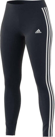 adidas-Women's-Standard-Essentials-3-Stripes-Leggings,-Ink/White