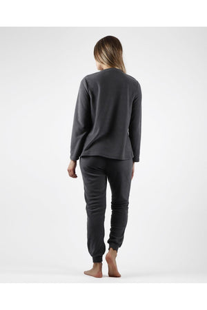 Admas Pigiama da Donna in Pile Cute Teddy 56222 S28 - Passarelli Biancheria