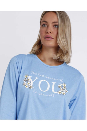 Admas Pigiama da Donna Cotone Leggero 60113 S28 - Passarelli Biancheria