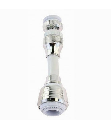 Aeratore Rompigetto Lavello Rubinetto Cucina Cromato Snodato Bianco Cromo 87166
