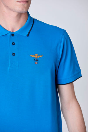 Aeronautica Militare Polo uomo manica corta 251PO1308P82