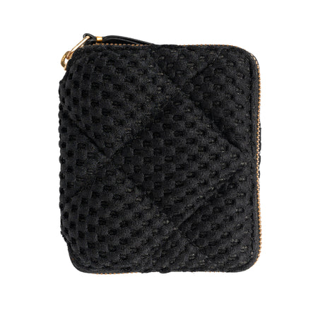 COMME DES GARCONS WALLET Fat Tortoise Wallet in Black da donna
