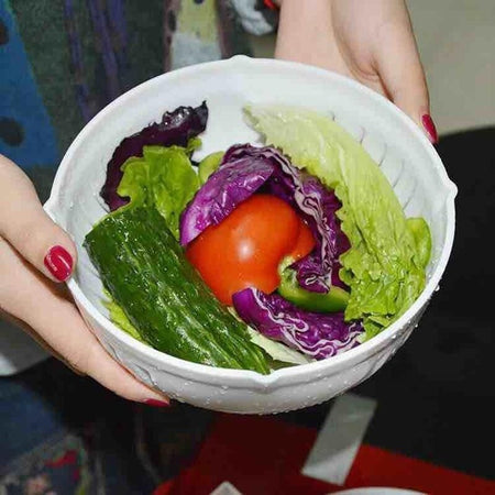 AFFETTATUTTO FRUTTA VERDURA TAGLIA TRITA SMINUZZA AFFETTA INSALATA FRUTTA Casa e cucina/Utensili da cucina/Affettaverdure e mandolini da cucina Trade Shop italia - Napoli, Commerciovirtuoso.it