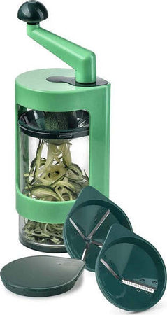 Affettaverdure-Tagliaverdure-Spirale-Manuale-Lame-Inox-Affetta-Verdure-Julienne