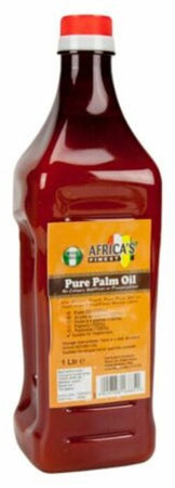 Africa's Finest Pure Palm Oil 100% Olio Di Palma 1 Litro Made In West Africa Senza Aditivi