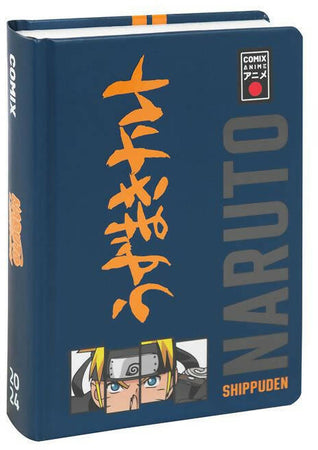 Agenda 16 Mesi 2023-2024 Medium Comix Anime-Naruto per La Scuola Franco Cosimo Panini