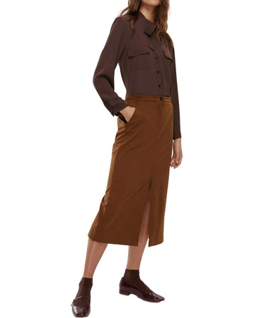 Camicia Alibi crepe de chine misto seta