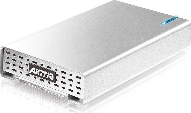 AKiTiO Neutrino U3 2.5" USB 3 Case in alluminio per HDD/SSD 2.5" SATA III 5Gbs per PC e MAC