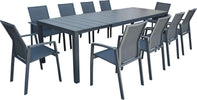 ALASKA---set-tavolo-in-alluminio-cm-214/280-x-100-x-75,5-h-con-10-sedute-Antracite-Milani-Home