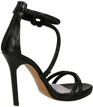 Albano Sandalo Donna Da Cerimonia Con Tacco 10,5 Cm in Pelle Nuova Collezione