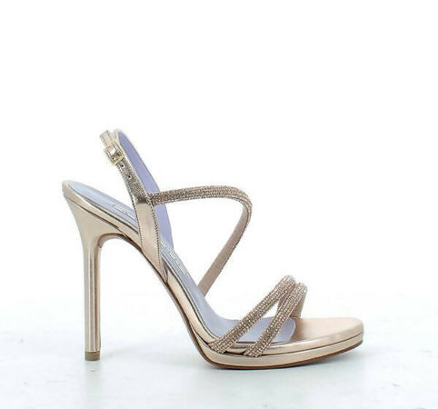 Albano Sandalo Donna Da Cerimonia in Pelle Con Tacco 11 Cm Nuova Collezione