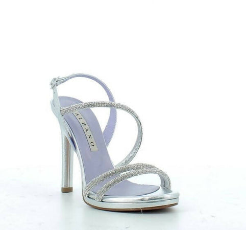 Albano Sandalo Donna Da Cerimonia in Pelle Con Tacco 11 Cm Nuova Collezione
