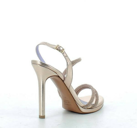 Albano Sandalo Donna Da Cerimonia in Pelle Con Tacco 11 Cm Nuova Collezione