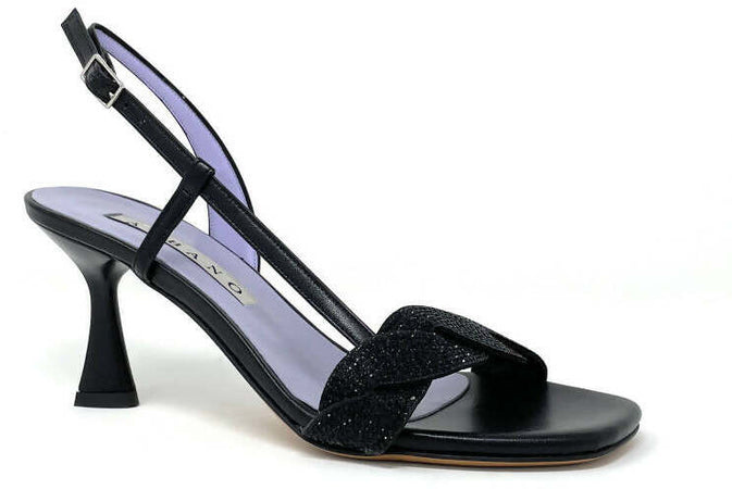 Albano Sandalo Elegante Con Strass Nuova Collezione tacco 8 cm