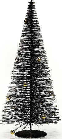 Albero Cono nero con base in metallo alberello natalizio in PVC Casa e cucina/Decorazioni per interni/Addobbi e decorazioni per ricorrenze/Decorazioni natalizie/Alberi di natale artificiali MagiediNatale.it - Altamura, Commerciovirtuoso.it