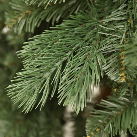 Albero di Natale slim "Cervati" in 90 % PE Effetto Real Touch + PVC di Altissima qualità