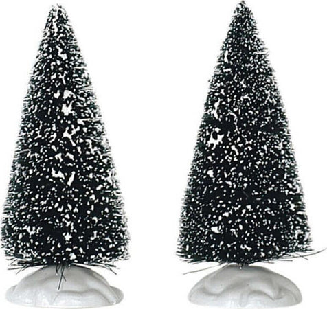Albero di Natale innevato, accessorio per villaggio di Natale in poliestere, set di 2 Casa e cucina/Decorazioni per interni/Addobbi e decorazioni per ricorrenze/Decorazioni natalizie/Oggettistica MagiediNatale.it - Altamura, Commerciovirtuoso.it