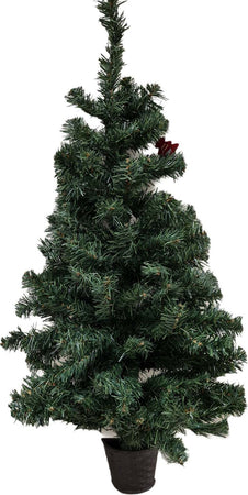Albero-di-natale-per-parete-pinetto-in-PVC-per-spazi-ridotti-h-90-cm