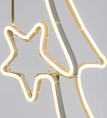 Albero Natale 2D/3D bifacciale, con stelline, 960 Led bianco caldo h 145 cm Casa e cucina/Decorazioni per interni/Addobbi e decorazioni per ricorrenze/Decorazioni natalizie/Luci natalizie/Catene luminose per esterni MagiediNatale.it - Altamura, Commerciovirtuoso.it